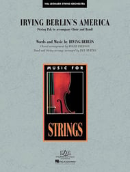 Irving Berlin's America Orchestra sheet music cover